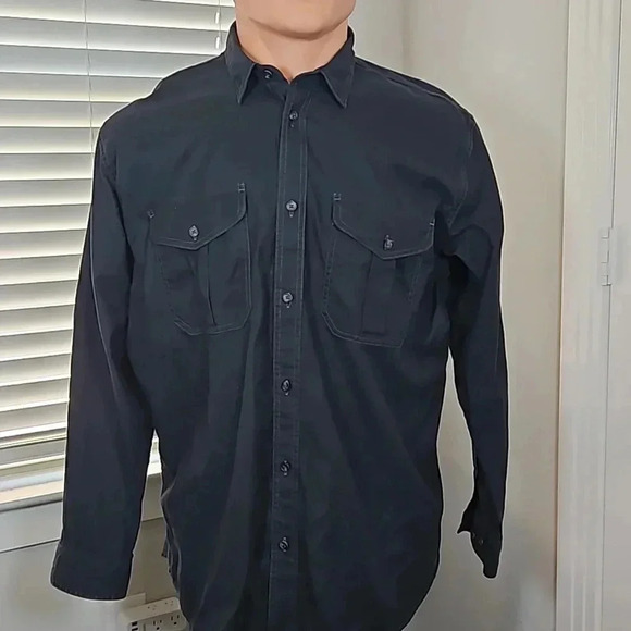Filson Lightweight Alaskan Guide Shirt Blue 3XL - Picture 1 of 5